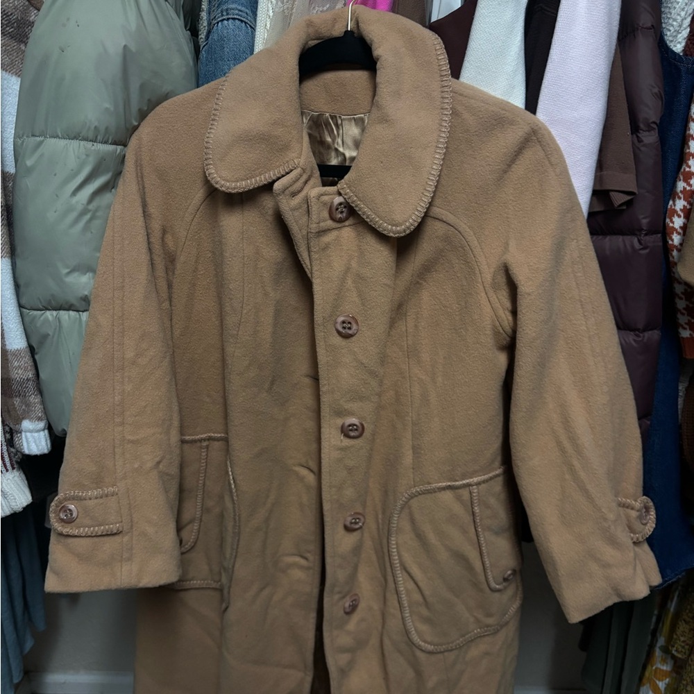 Women's Tan Trench Coat